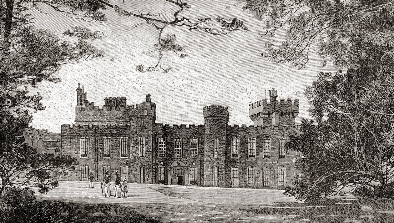 Knowsley Hall autorstwa . .