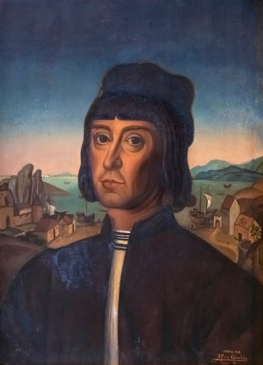 Martin Alonso Pinzon, portret., 2020 (foto) autorstwa . .