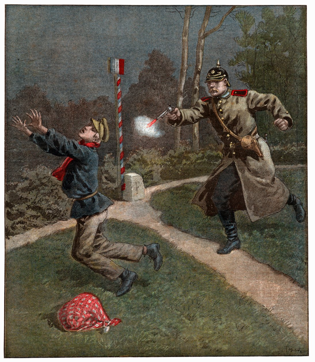 Zajęcie przez Alzację autorstwa . .