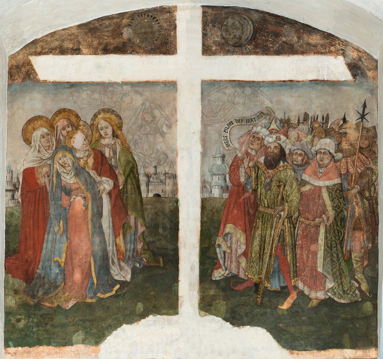 Kościół parafialny (Kościół Parafialny Matki Bożej). Wnętrze. autorstwa . .