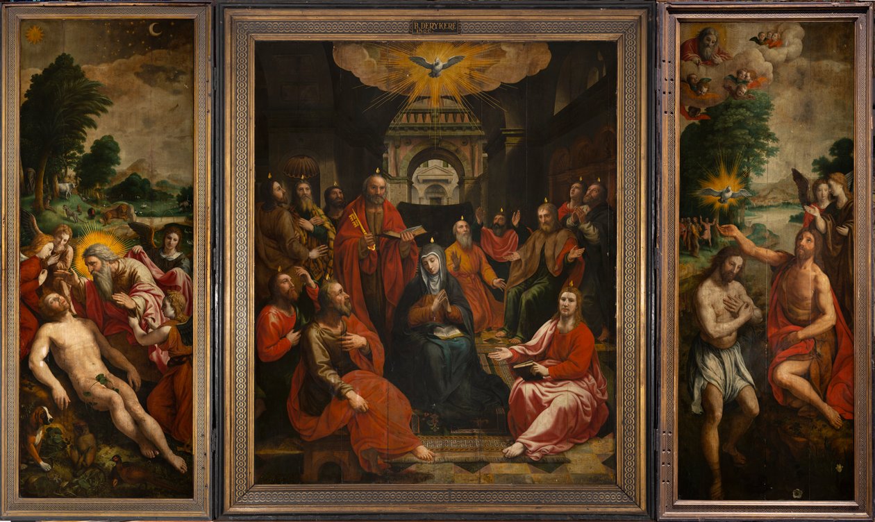 Kościół parafialny (Parochiekerk Sint-Maarten). Wnętrze. Kaplica (Sint-Annakapel). autorstwa . .