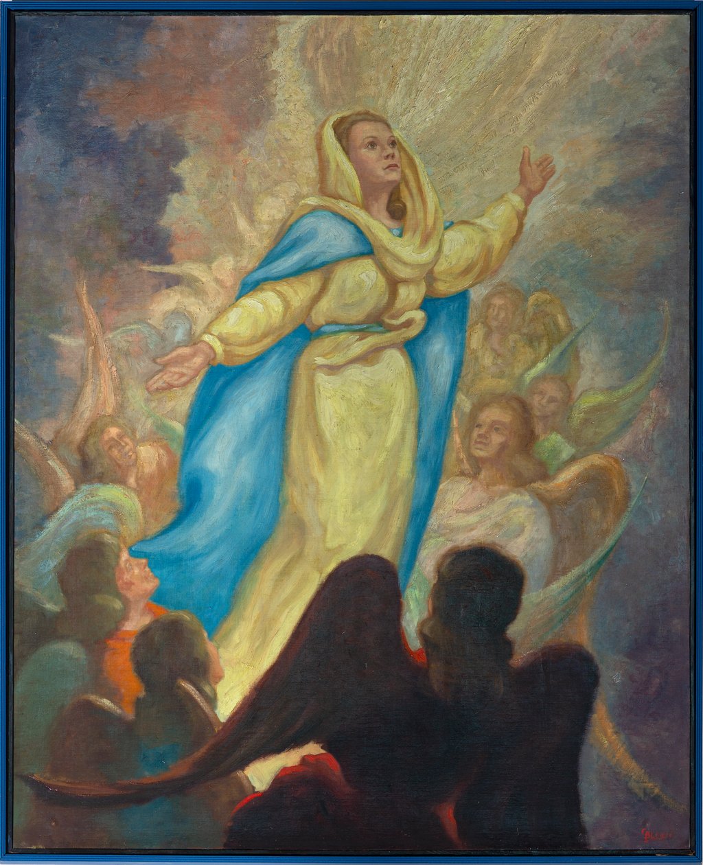 Kościół parafialny (Kościół parafialny Sint Maria Bernarda (Knokke). Wnętrze. autorstwa . .