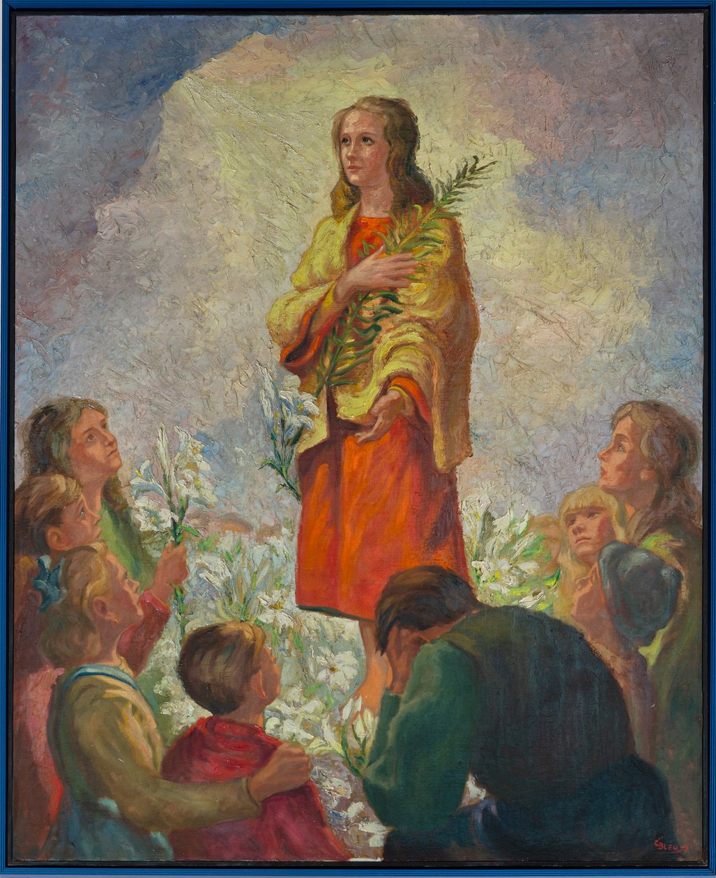 Kościół parafialny (Kościół parafialny Sint Maria Bernarda (Knokke). Wnętrze. autorstwa . .