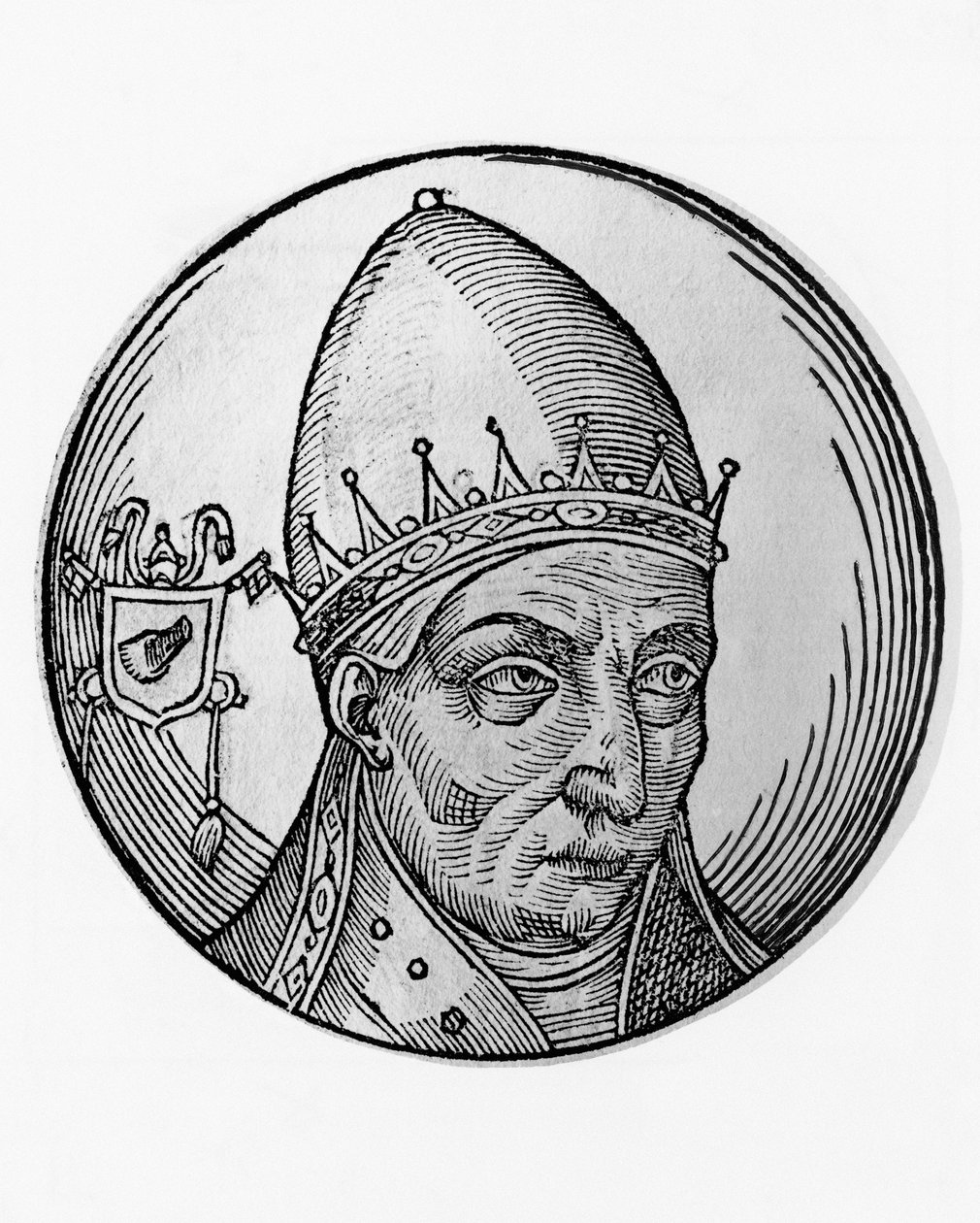 Portret Aleksandra II (Anselmo da Baggio, ok. 1010-1073) autorstwa William Walcutt