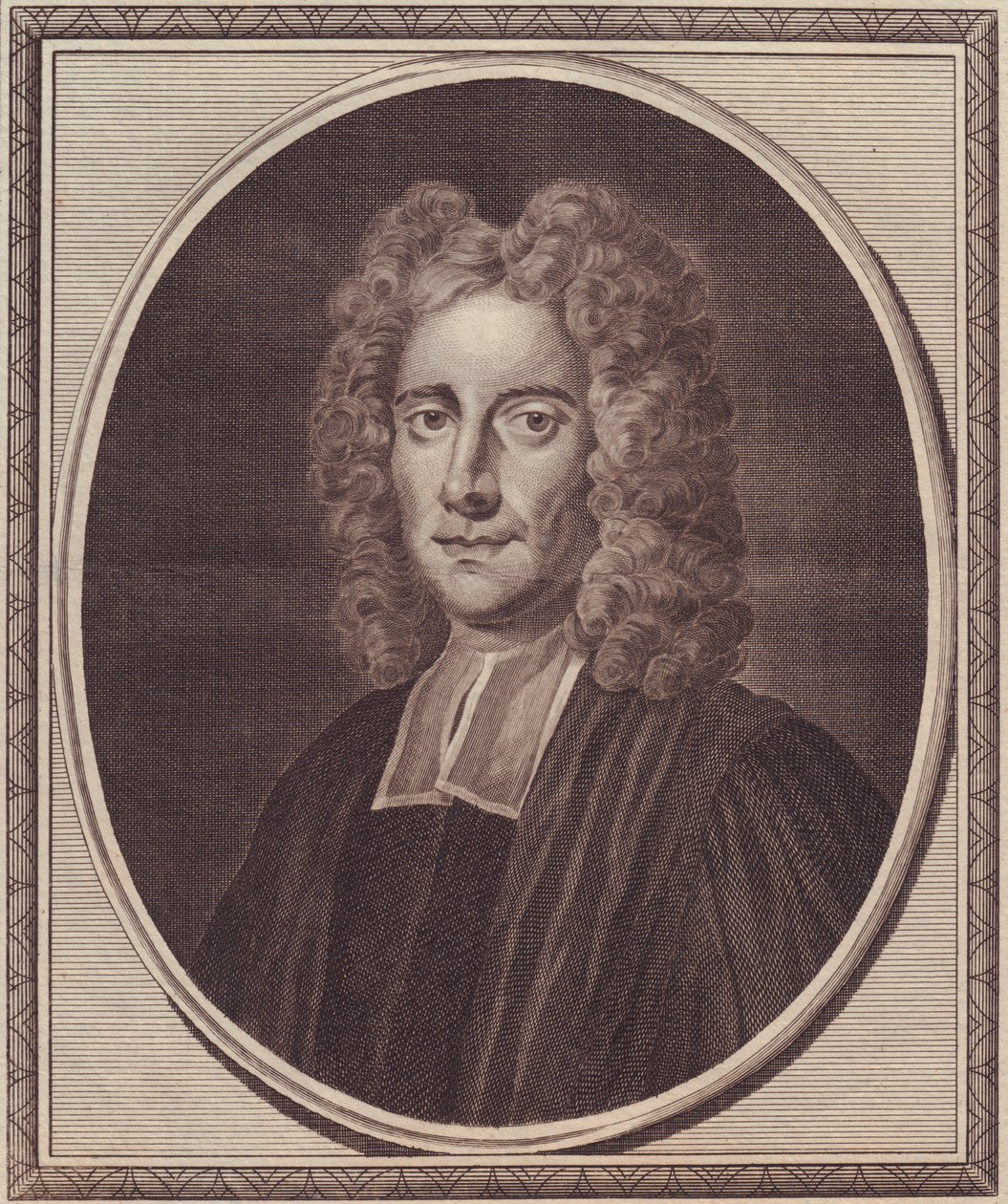 Portret angielskiego filozofa Samuela Clarke