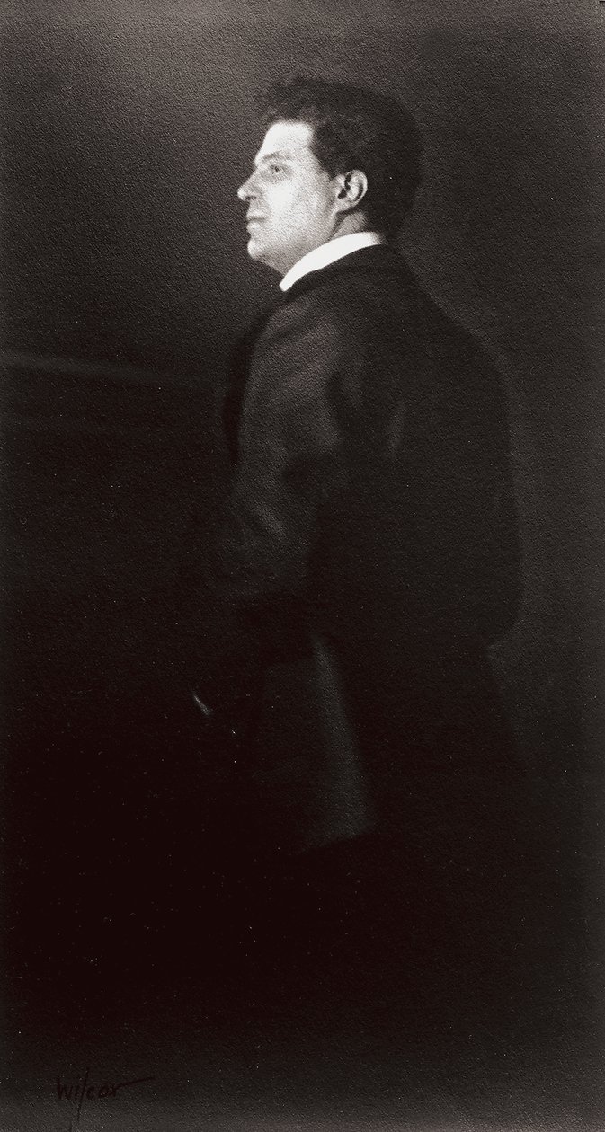 Portret Pietro Mascagni, muzyka autorstwa Henry Charles Fehr