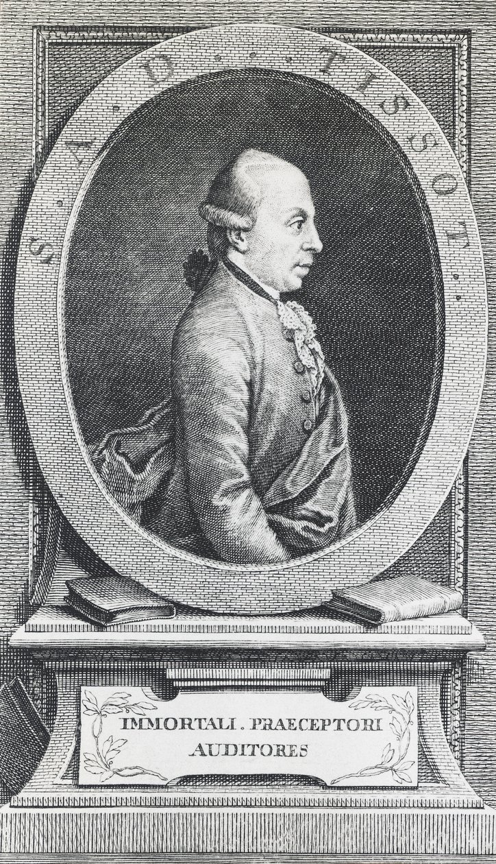 Portret Simona-Andre Tissota autorstwa William Walcutt