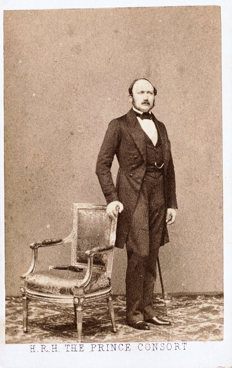 Książę Albert, małżonka królowej Wiktorii, ok. 1860 r autorstwa Frederick (attr. to) Barnard