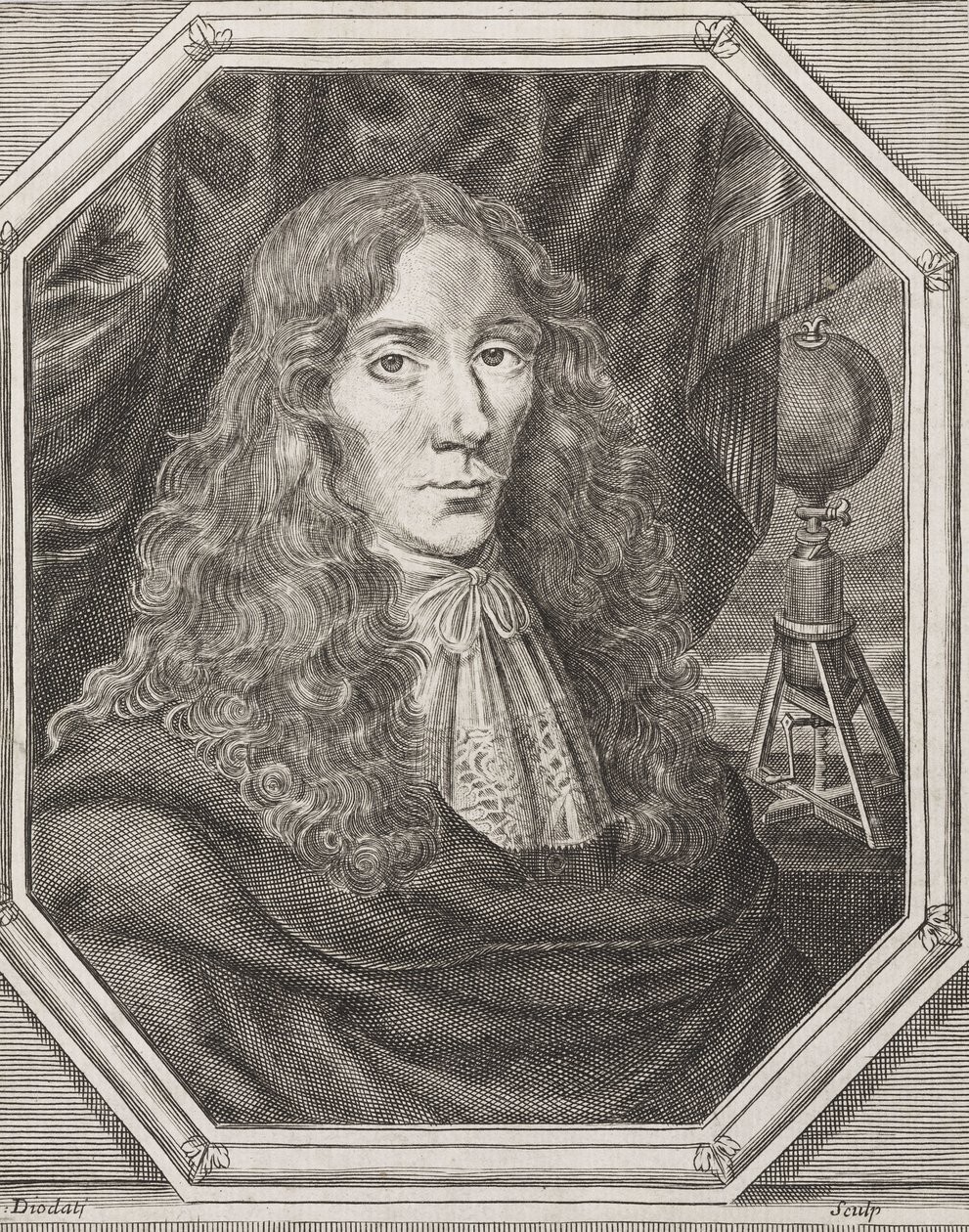 Robert Boyle, irlandzki fizyk i chemik, ok. 1670 autorstwa Frederick (attr. to) Barnard