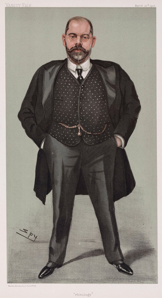 Robert Henry Scanes Spicer, brytyjski rynolog autorstwa Henry Charles Fehr