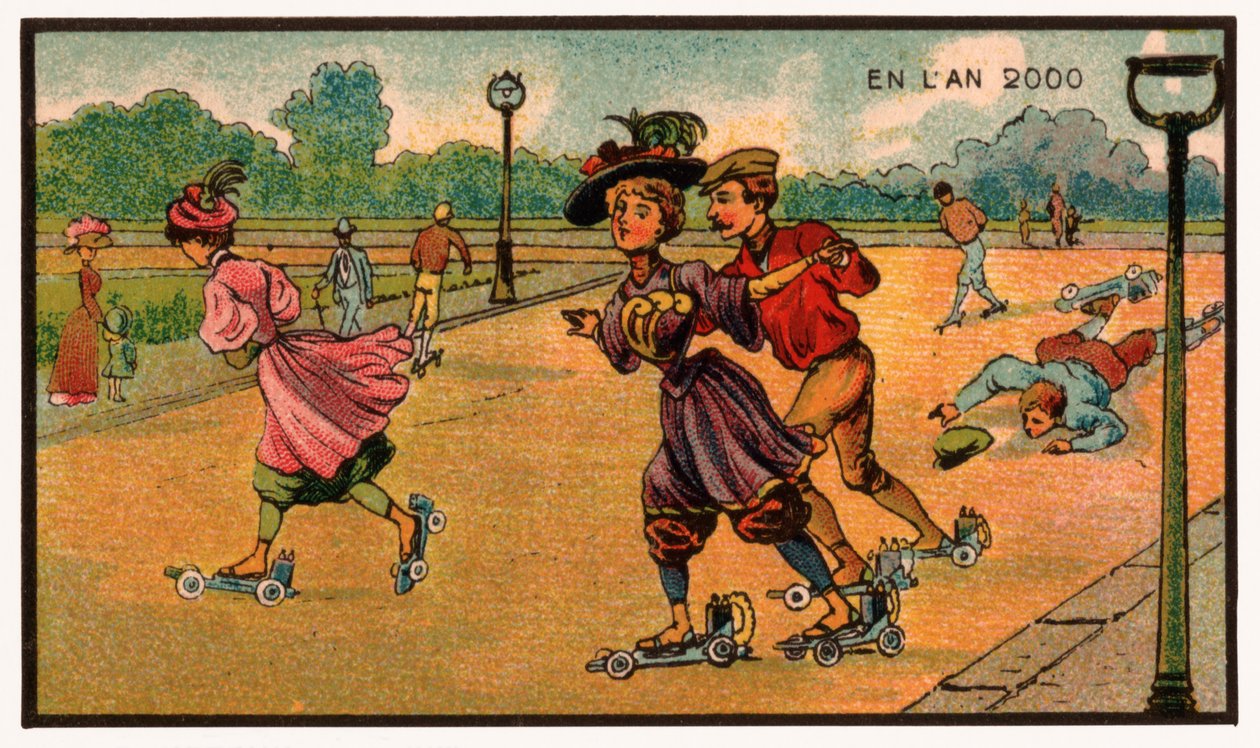 Wrotki, ok.1910 autorstwa . .