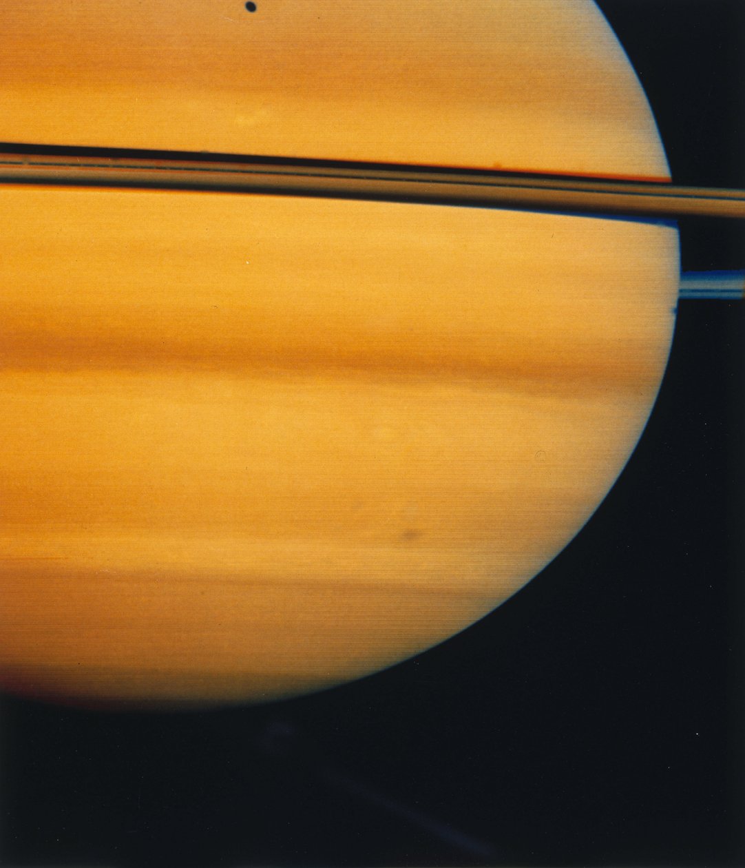 Saturn i jego pierścienie autorstwa Frederick (attr. to) Barnard