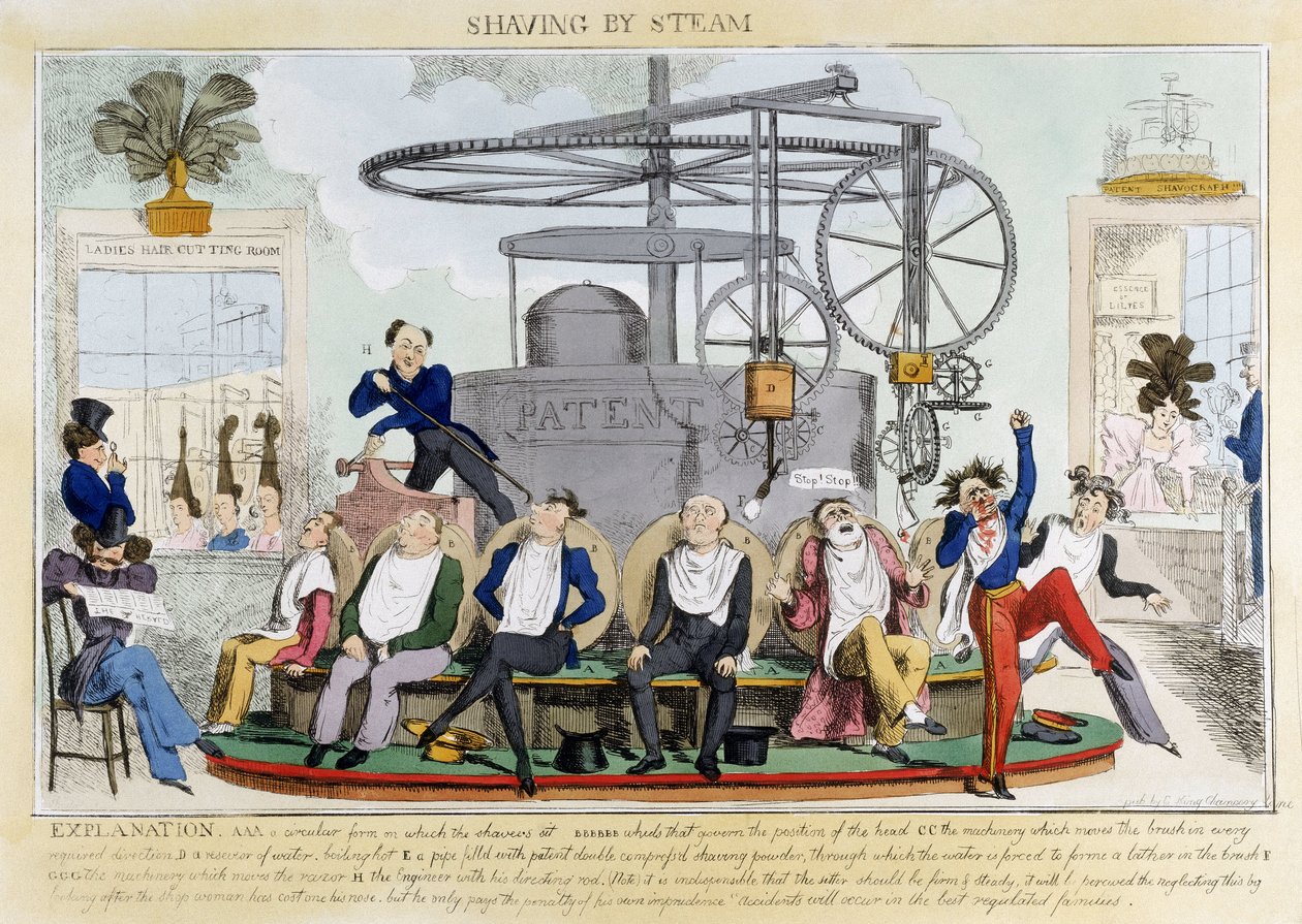 Golenie parą”, ok. 1810 autorstwa Ferdinand Georg Waldmuller