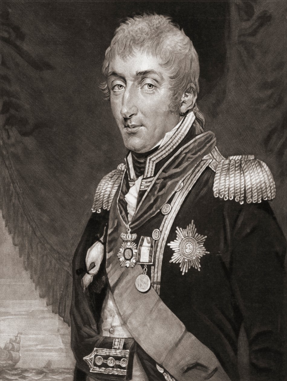 Sir Samuel Hood autorstwa . .