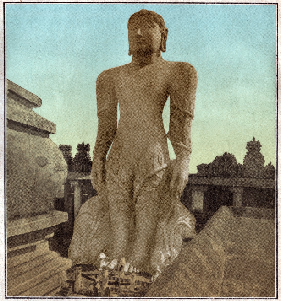 Posąg Bahubali autorstwa . .