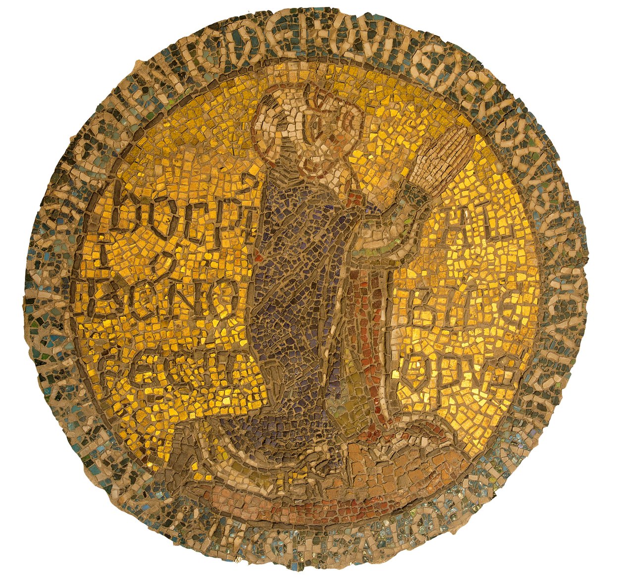 Mnich alberyjski (Saint Aubry de Citeaux, zm. 1109) w modlitwie - Bazylika Saint-Denis (Saint Denis) - Francja, Ile-de-France, Seine-Saint-Denis autorstwa . .