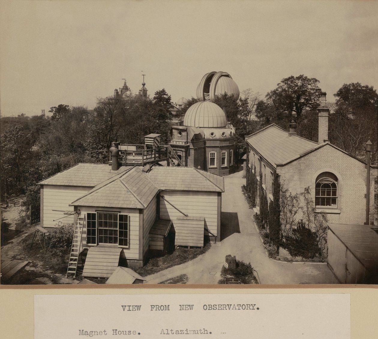 Królewskie Obserwatorium, Greenwich, Londyn autorstwa Frederick (attr. to) Barnard