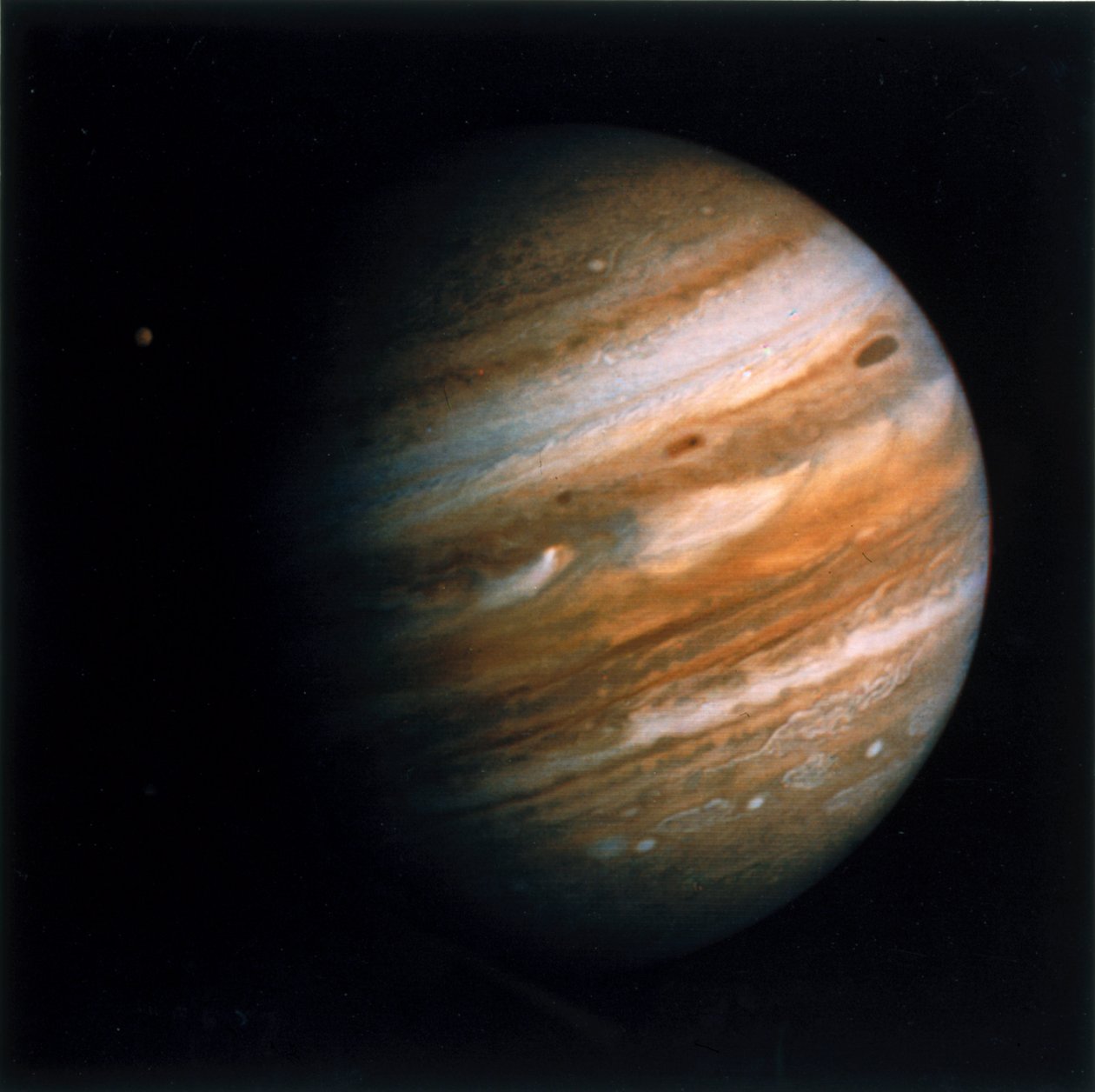 Planeta Jowisz, Voyager 1979 autorstwa Ferdinand Georg Waldmuller