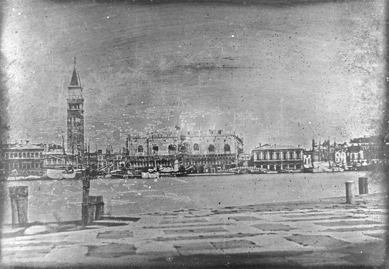 „Wenecja, Widok ogólny z wyspy Sa Wenecja, Widok ogólny z wyspy San Giorgio Maggiore” autorstwa Frederick (attr. to) Barnard