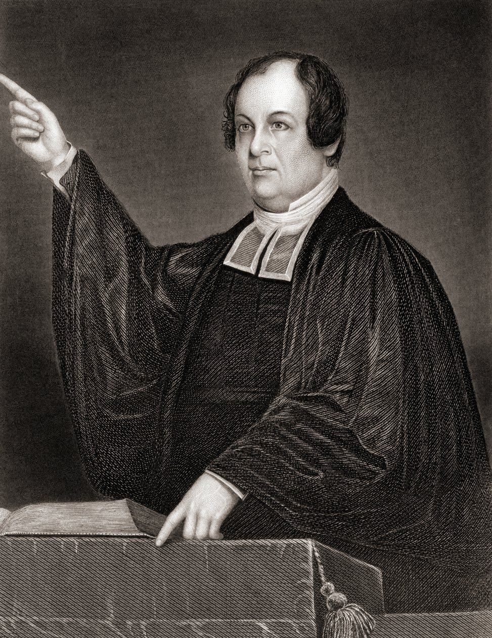 William Buell Sprague, portret. W.B. Sprague. autorstwa . .