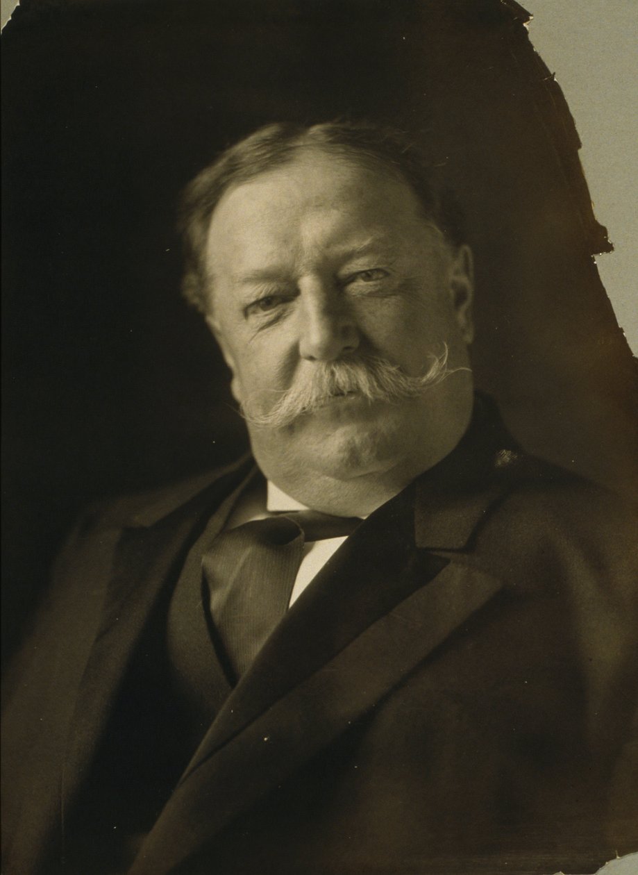 William Howard Taft, ok. 1909 (zdjęcie czarno-białe) autorstwa . .
