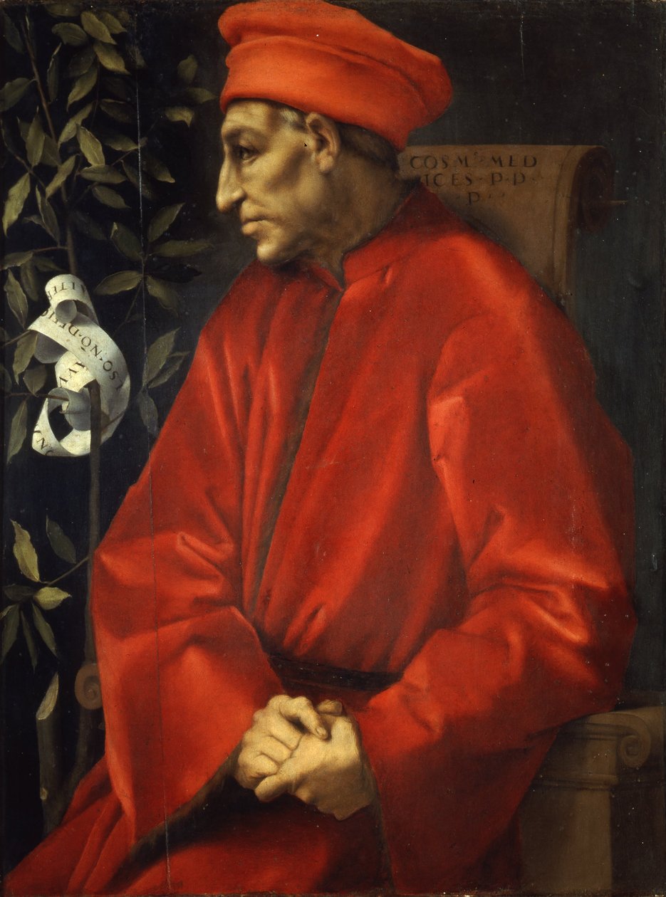 Portret Cosimo Starszego autorstwa Pontormo