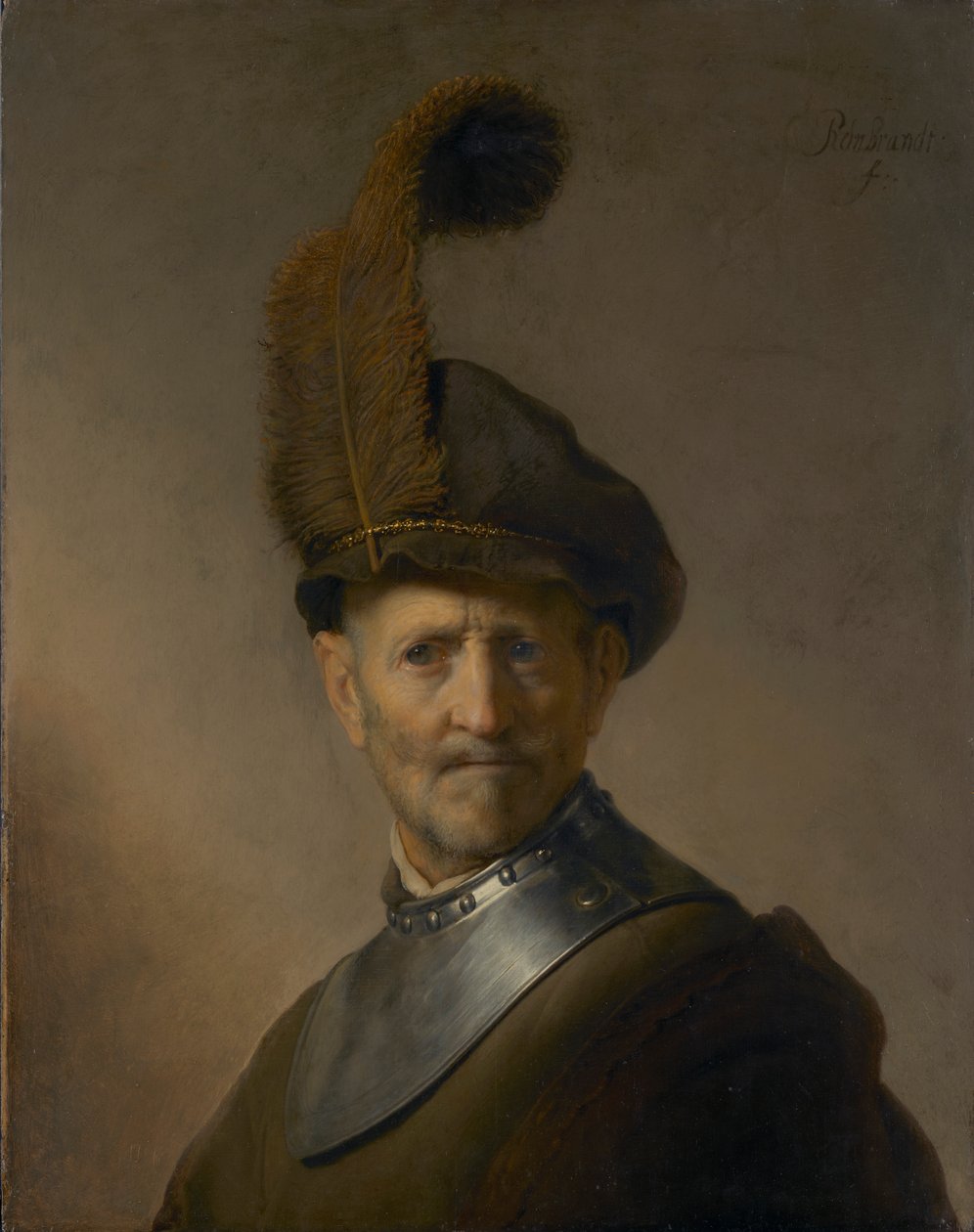 Portret mężczyzny, być może ojca Rembrandta, Harmen Gerritsz van Rijn Edytuj to na Wikidata autorstwa Rembrandt