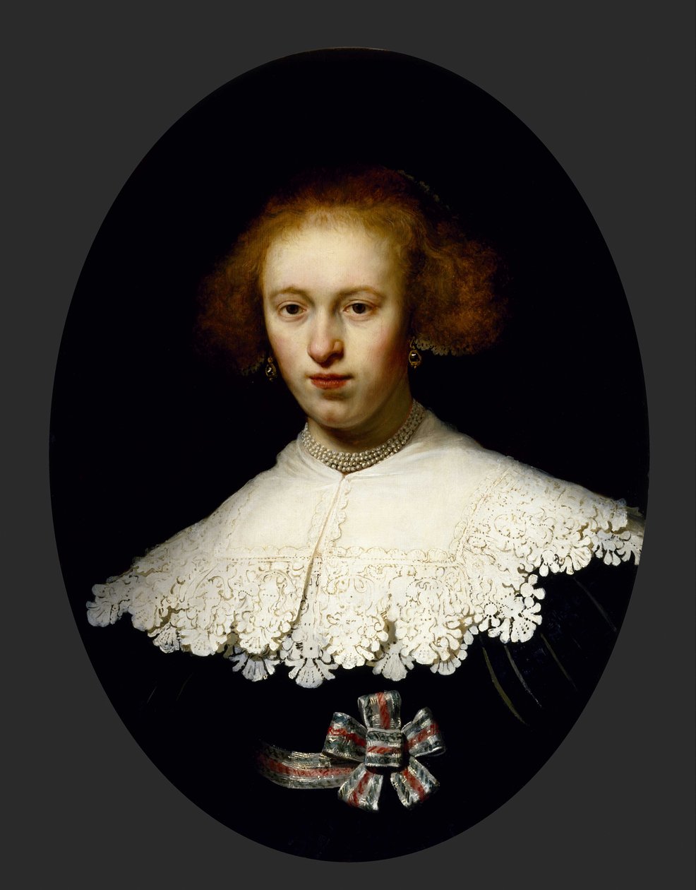 Portret młodej kobiety autorstwa Rembrandt