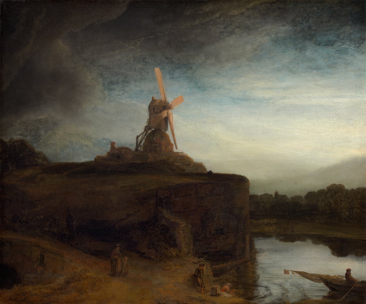 Młyn autorstwa Rembrandt