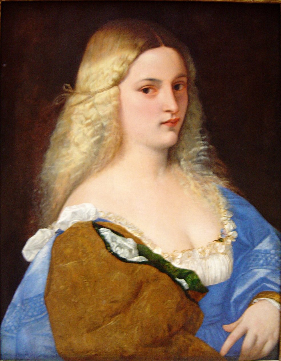 Violante (Piękny Kot) autorstwa Titian