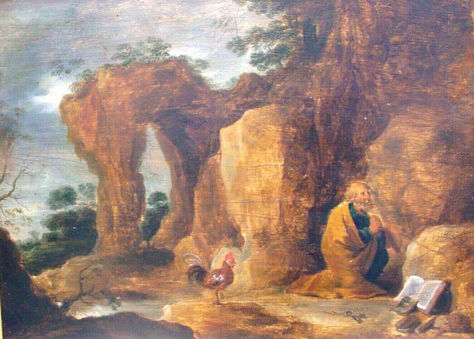Święty Piotr autorstwa David Teniers the Younger
