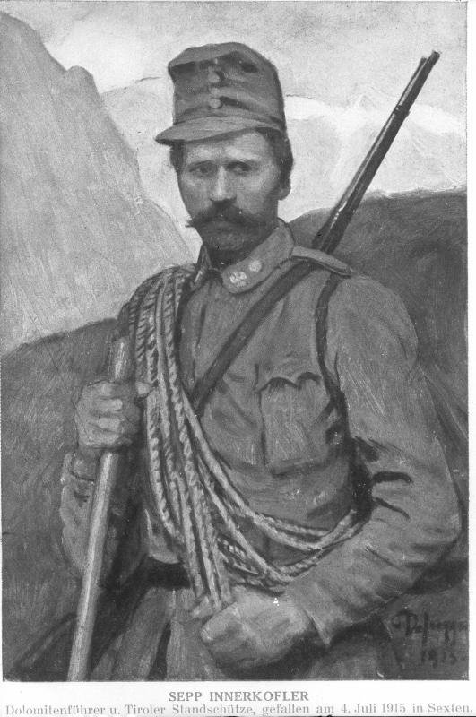 Sepp Innerkofler autorstwa after Franz Defregger
