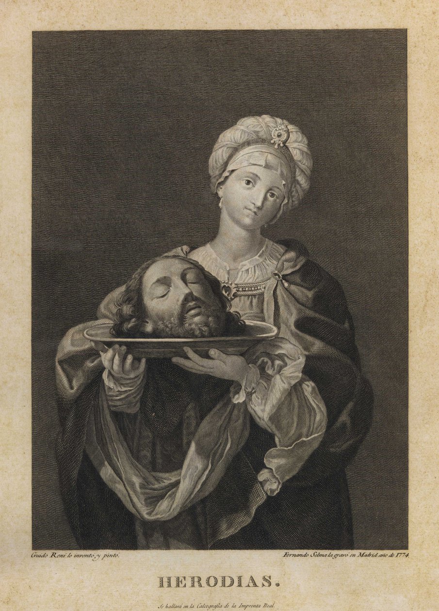 Herodiada autorstwa Guido Reni