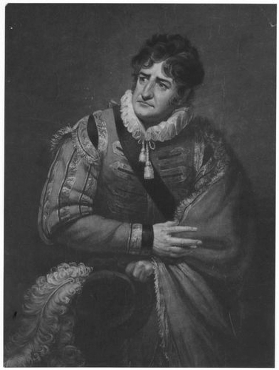 George Frederick Cooke w postaci Iago autorstwa after James Green James Ward