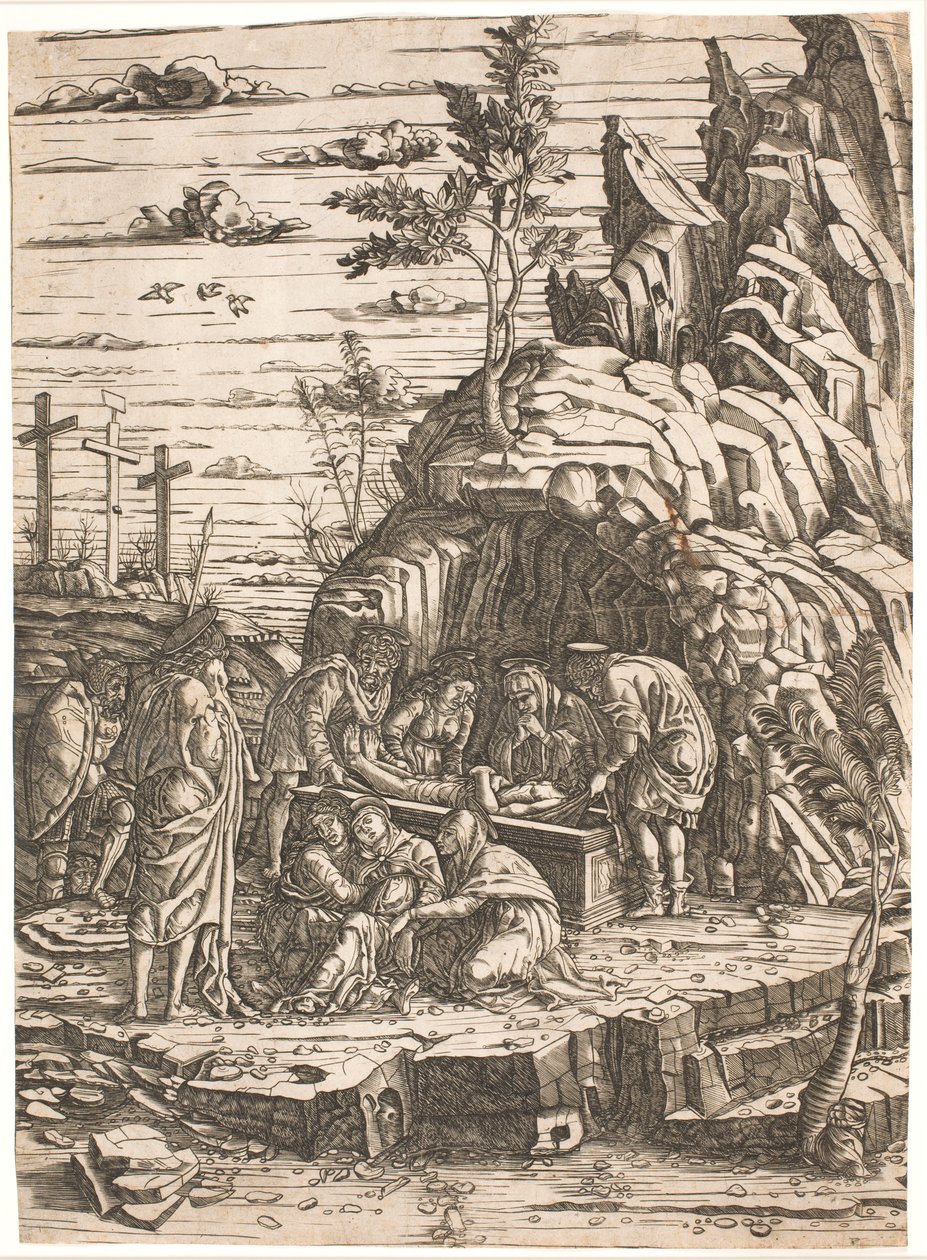 Pogrzeb autorstwa after Andrea Mantegna