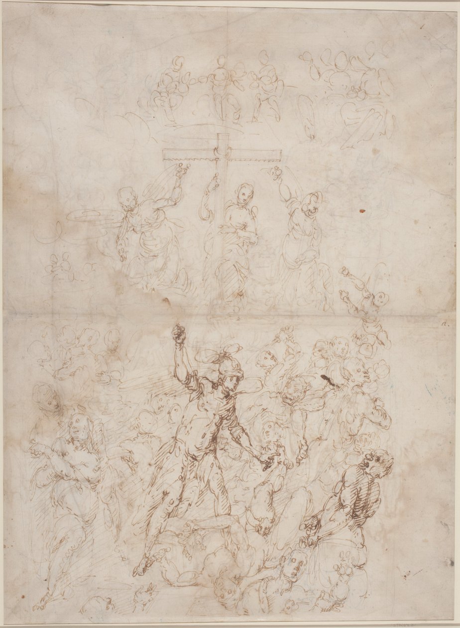 Sąd Ostateczny autorstwa after Aurelio Lomi Giulio Benso