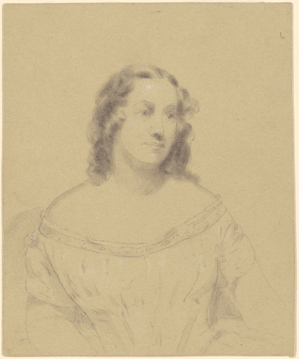 Pani Sylvanus D. Lewis (Estelle Anna Blanche Robinson) autorstwa after Charles Loring Elliott Seth Wells Cheney