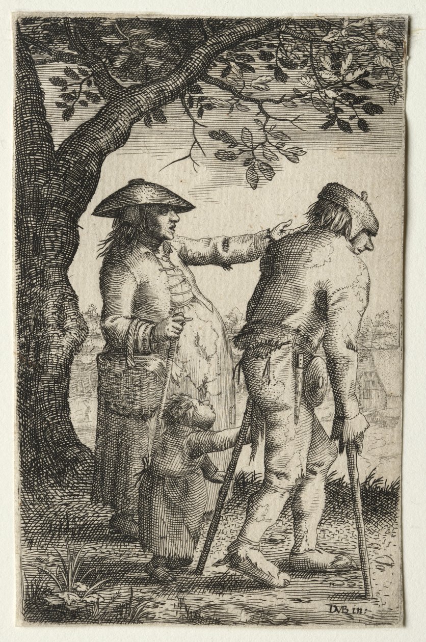 Rodzina chłopska autorstwa after David Vinckboons