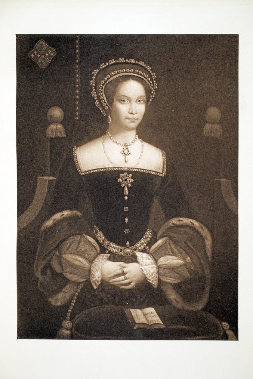 Księżniczka Maria, później królowa Maria I, ok.1537, wyd. 1902 (kolotyp) autorstwa after English School