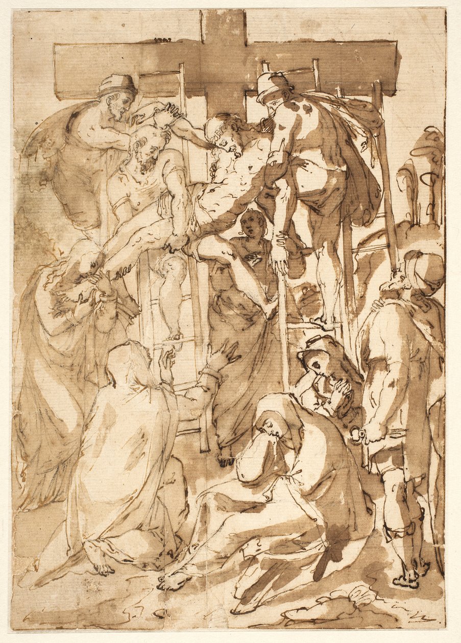 Osadzanie autorstwa after Girolamo Muziano