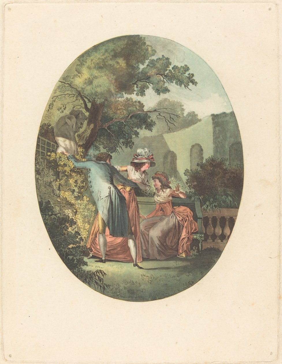 La statue du dieu Pan (Posąg Boga Pana) autorstwa after Henri Nicolas van Gorp