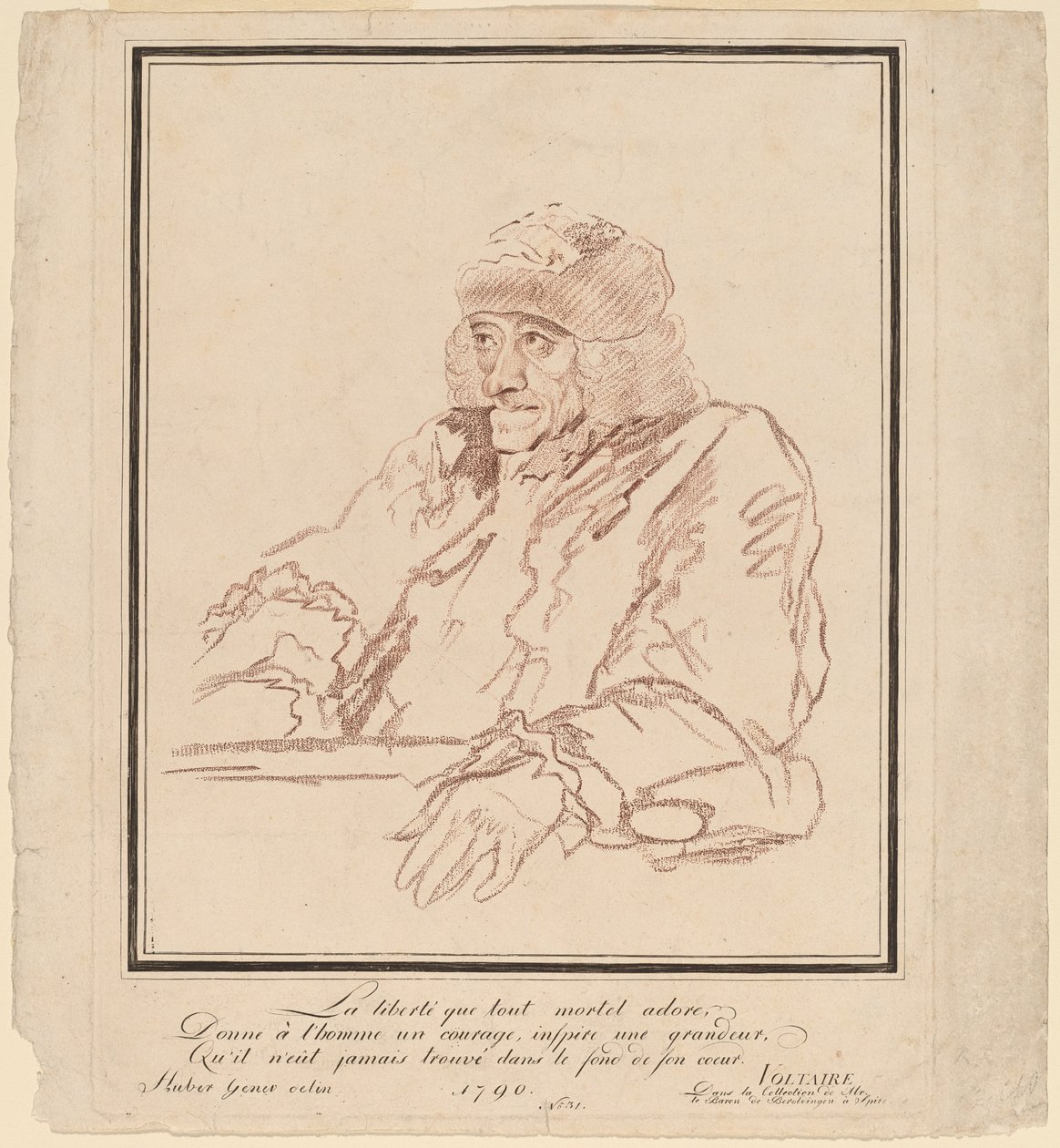 Wolter autorstwa after Jean Huber