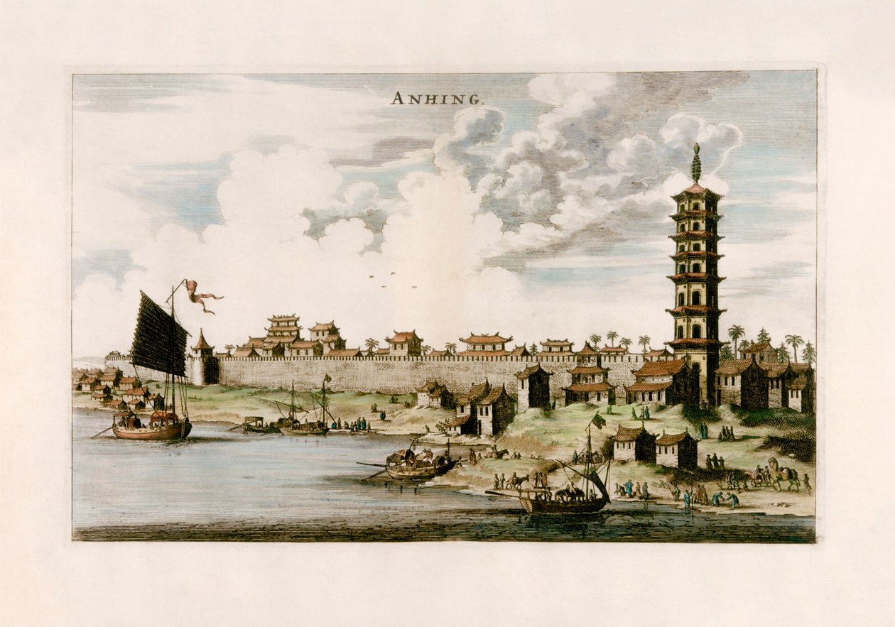późno autorstwa after Johannes Nieuhof