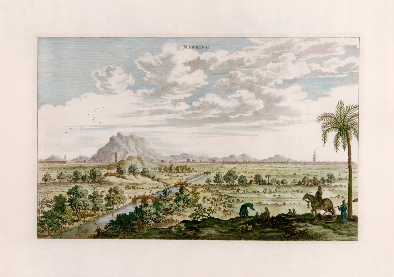 Nanking autorstwa after Johannes Nieuhof