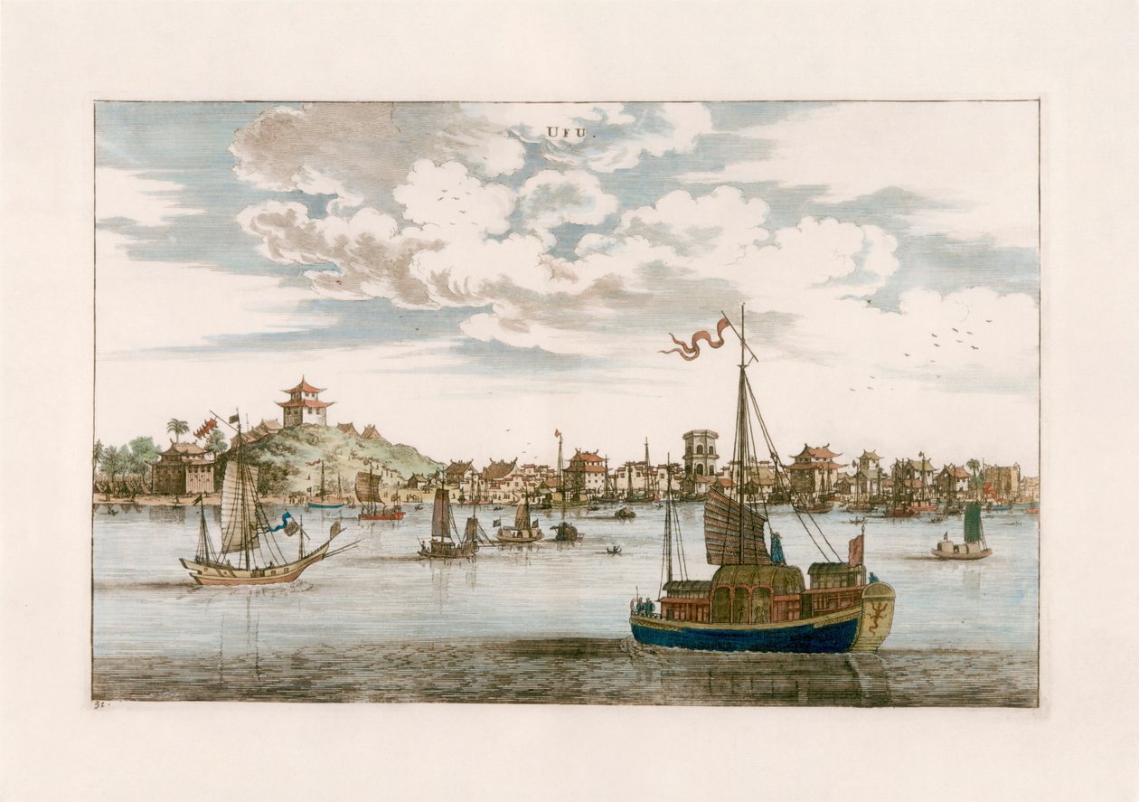 Ufu autorstwa after Johannes Nieuhof