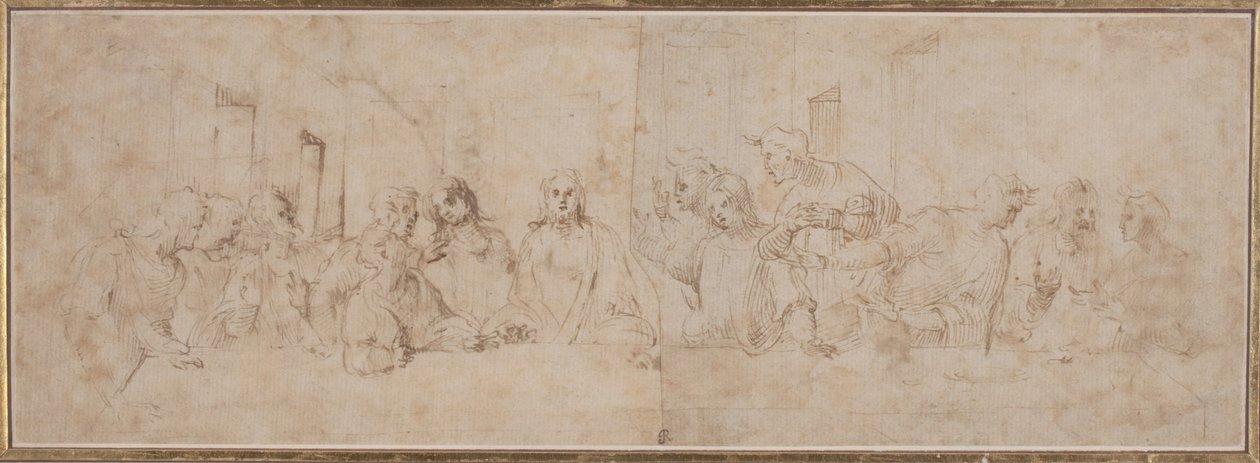 Ostatnia Wieczerza autorstwa after Leonardo da Vinci Vincenzo Tamagni