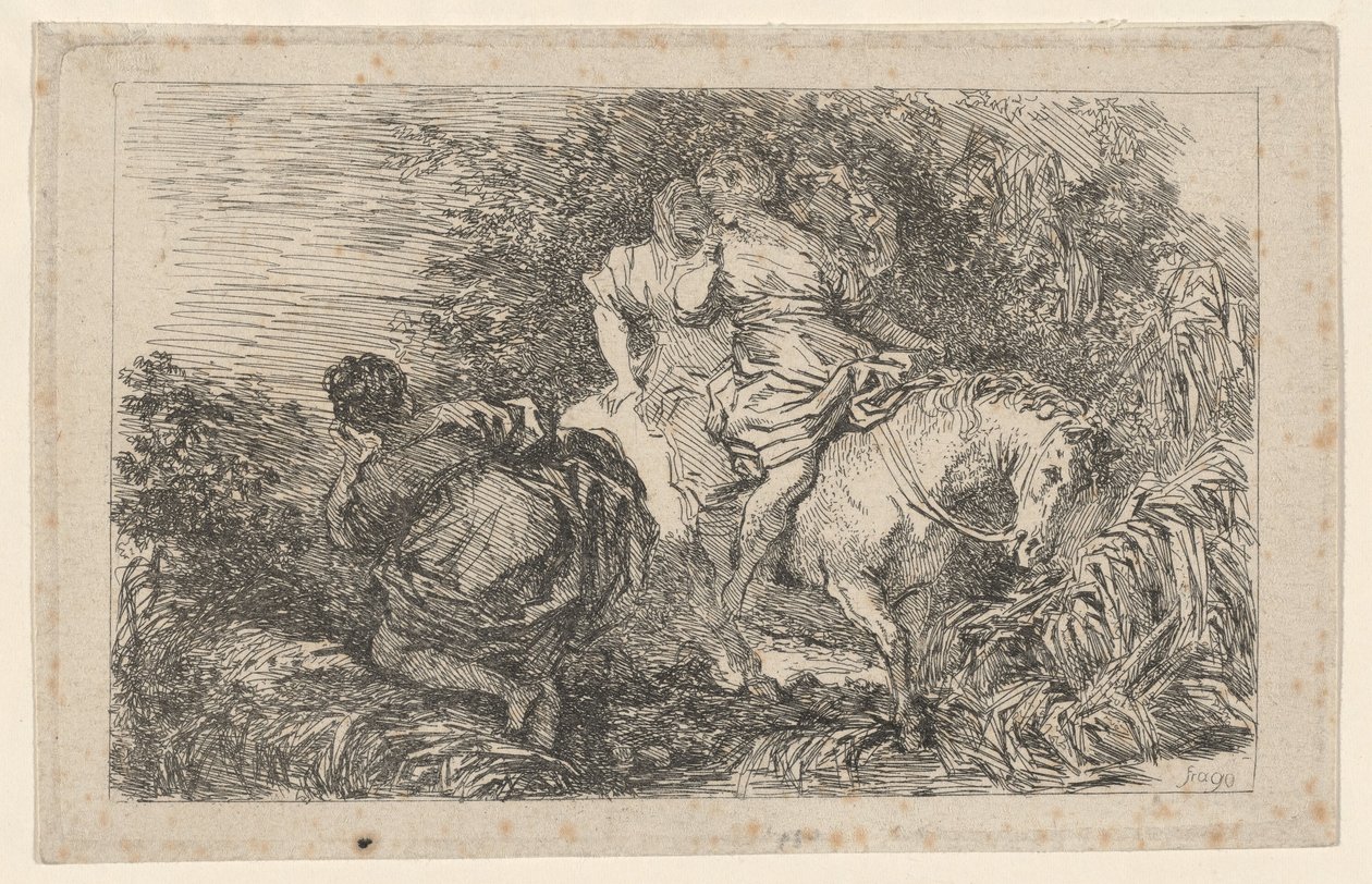 Lot Cloelii autorstwa after Livio Mehus Jean Honoré Fragonard