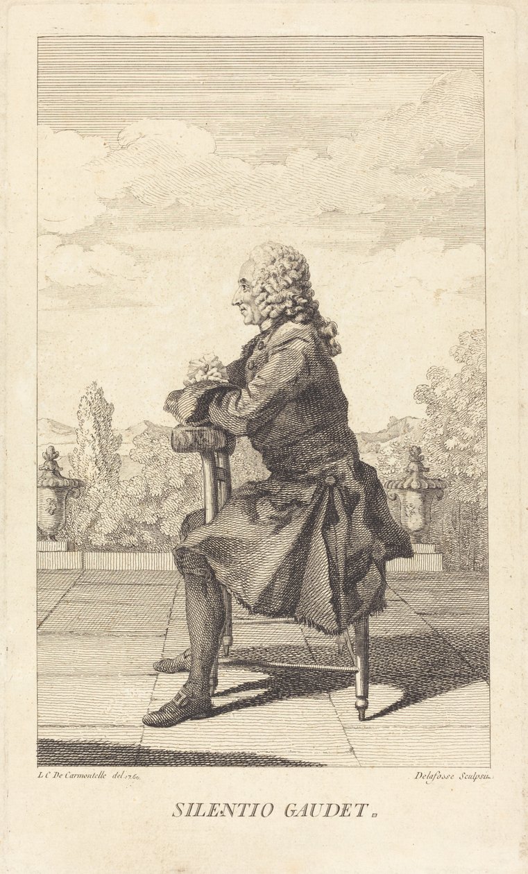 Jean-Baptiste-Francois Durey de Meinières autorstwa after Louis de Carrogis Jean Baptiste Delafosse called Carmontelle