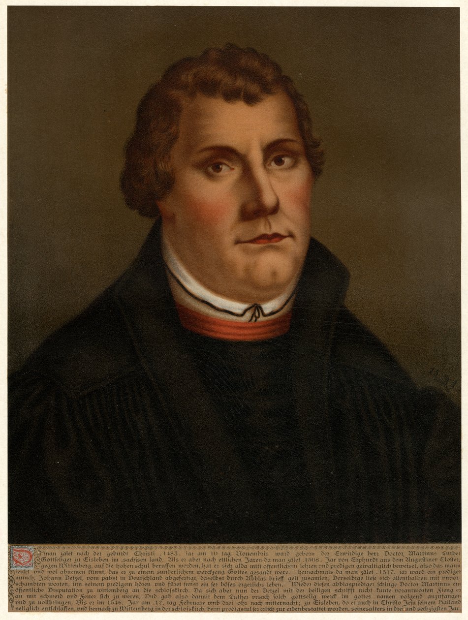 Marcin Luther autorstwa after Lucas Cranach the Elder