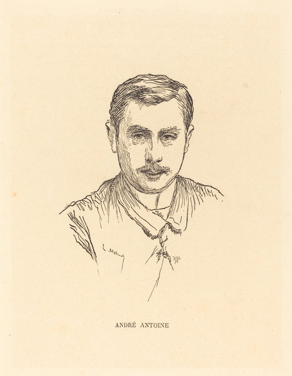 André Antoine autorstwa after Lucien Métivet